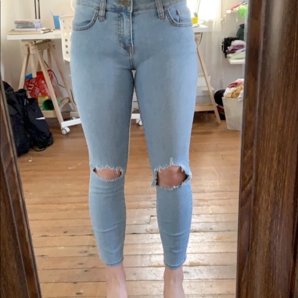 Vans | Jeans | Vans Ripped Jeans | Poshmark